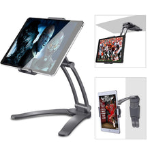 Load image into Gallery viewer, Desktop &amp; Wall Pull-Up Lazy Bracket